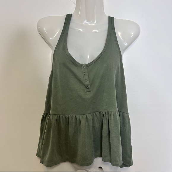 ◾️Lucky Brand Sandwash Rib Henley Tank - Picture 2 of 12